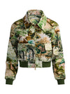 WILLARD DENIM AVIATOR JACKET-TERRAIN LG-ALICE + OLIVIA