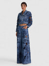 SIDNEY LR EMBR CUTOUT ULTRA BAGGY JEAN-ALICE + OLIVIA