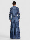 CHLOE DENIM JACKET-BROOKLYN BLUE-ALICE + OLIVIA