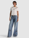AMAZING EMBELLISHED JEAN-ALICE + OLIVIA
