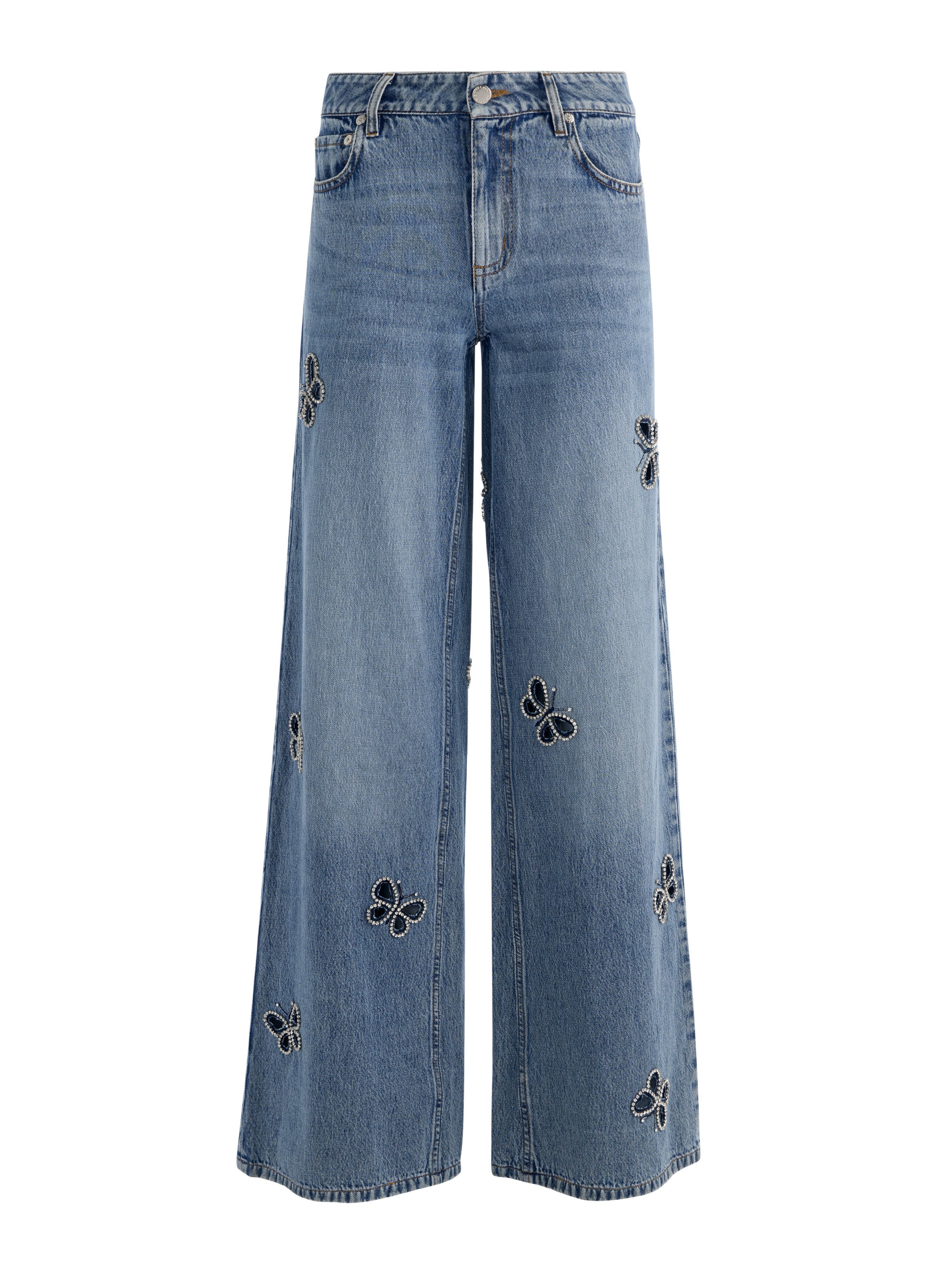 AMAZING EMBELLISHED JEAN-ALICE + OLIVIA