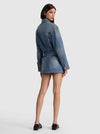 LEROY CROPPED DENIM AVIATOR JACKET-FLORENCE VINTAGE BLUE-ALICE + OLIVIA