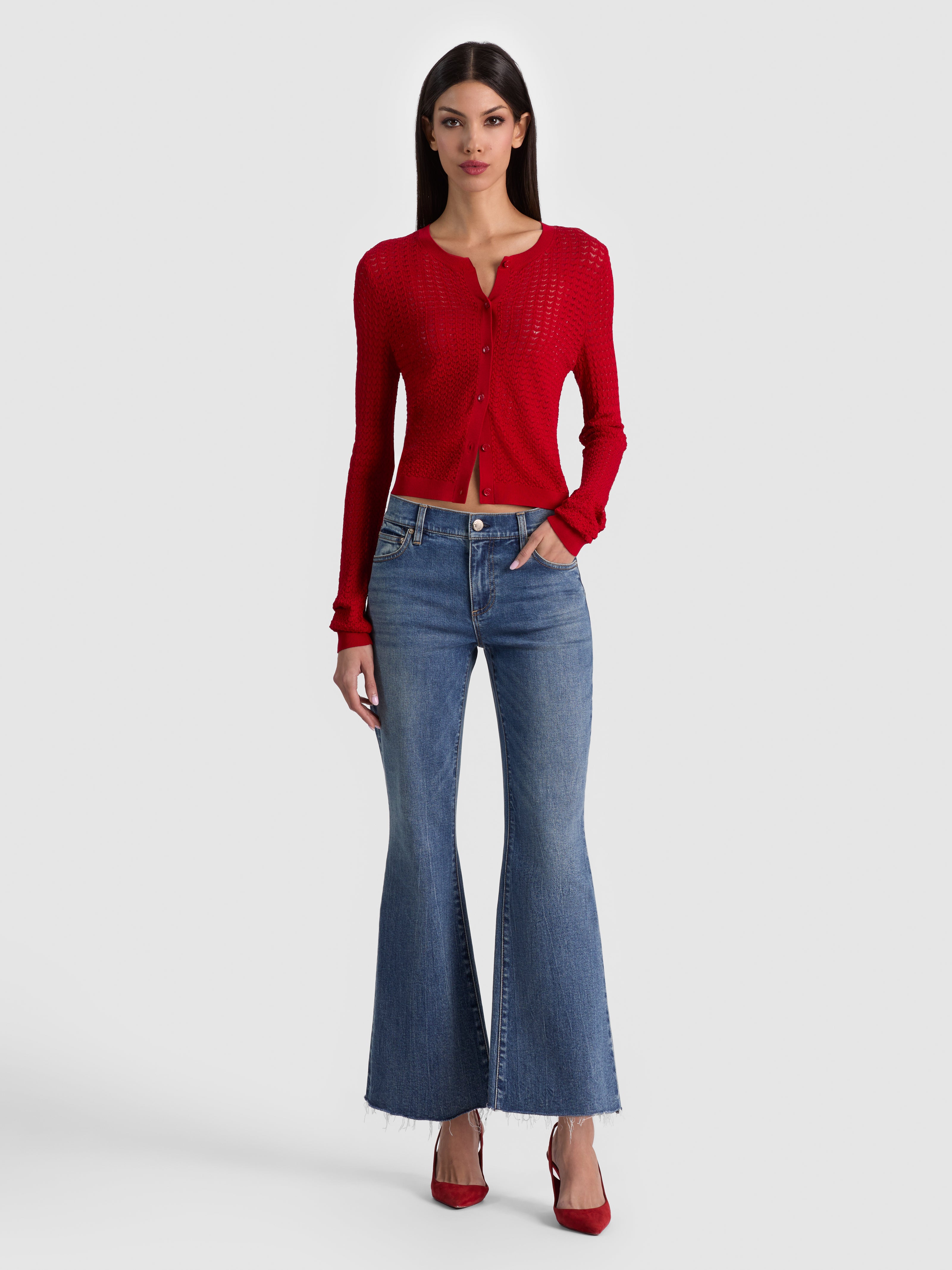 LESLIE JEAN-BROOKLYN BLUE-ALICE + OLIVIA
