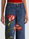 AMAZING EMBROIDERED JEAN-ALICE + OLIVIA