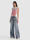 AMAZING EMBELLISHED JEAN-ALICE + OLIVIA