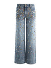 AMAZING EMBELLISHED JEAN-ALICE + OLIVIA