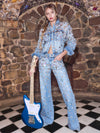 AMAZING EMBELLISHED JEAN-ALICE + OLIVIA