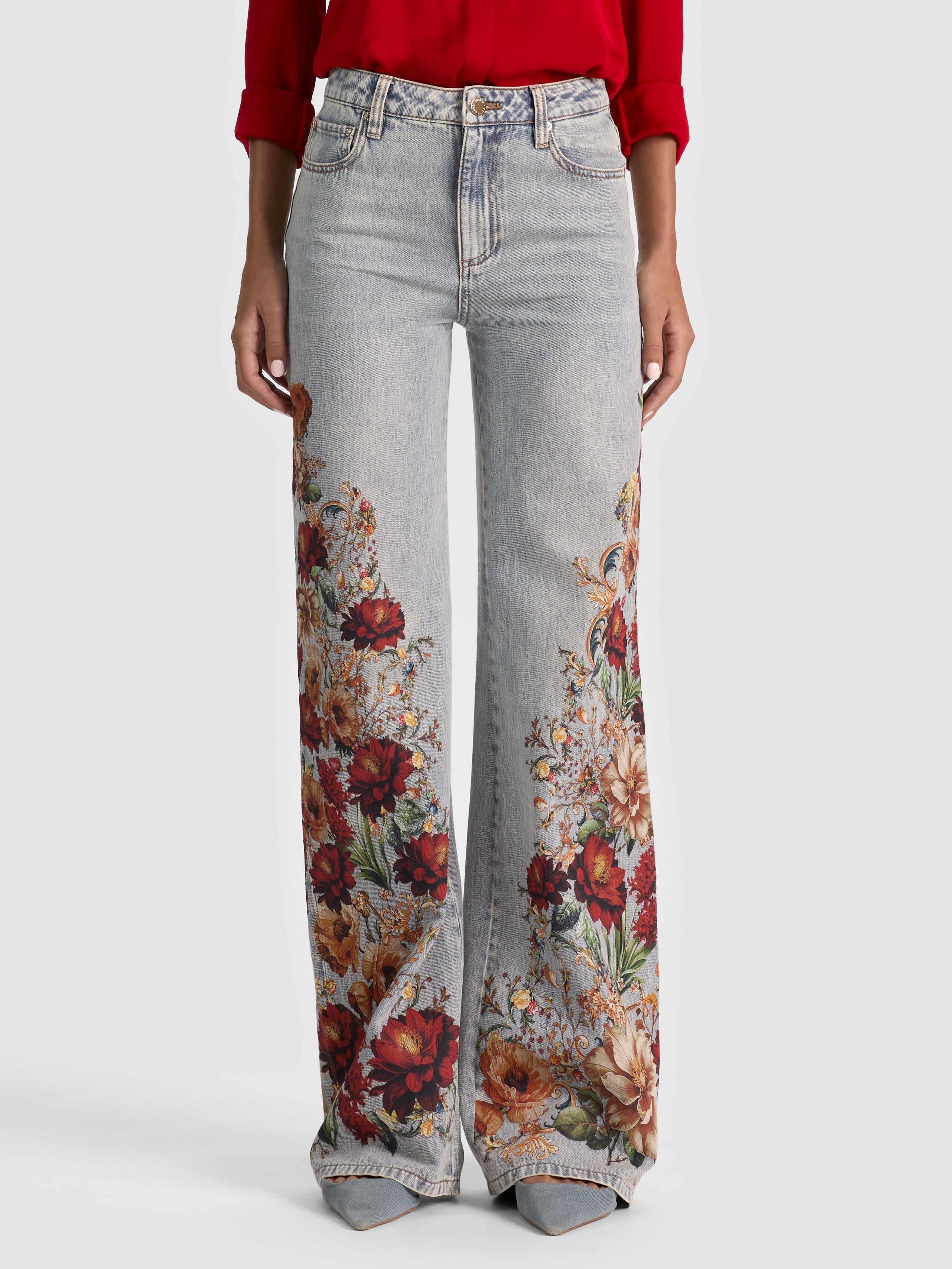 CHIC PRINTED JEAN-ALICE + OLIVIA