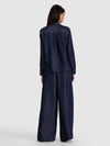 WILLA DENIM BLOUSE-ALICE + OLIVIA