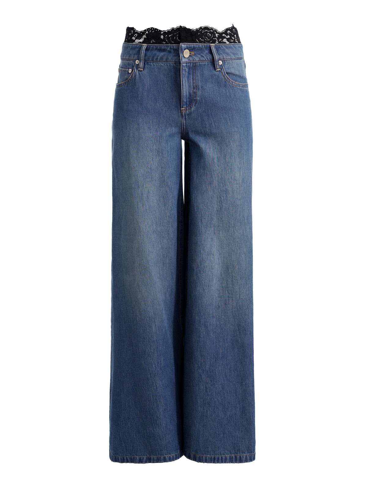 IAN LACE TRIM JEAN-ALICE + OLIVIA