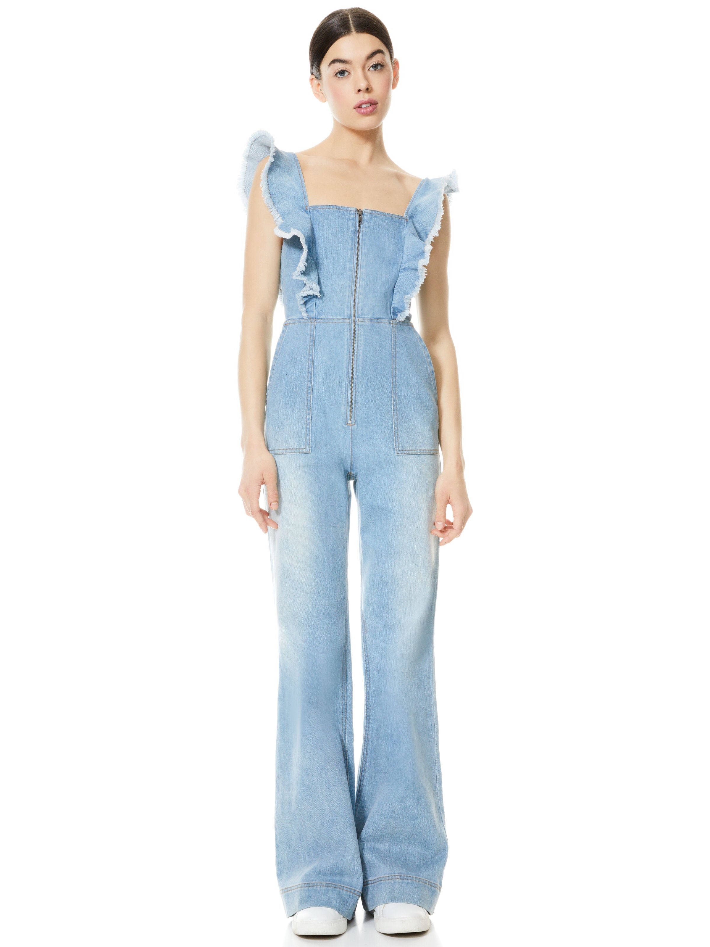 GORGEOUS OPEN BACK JUMPSUIT-ONE IN A MILLION-ALICE + OLIVIA