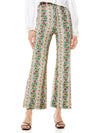BENEDICT EMBROIDERED FLARE PANT-ECRU/MULTI-ALICE + OLIVIA