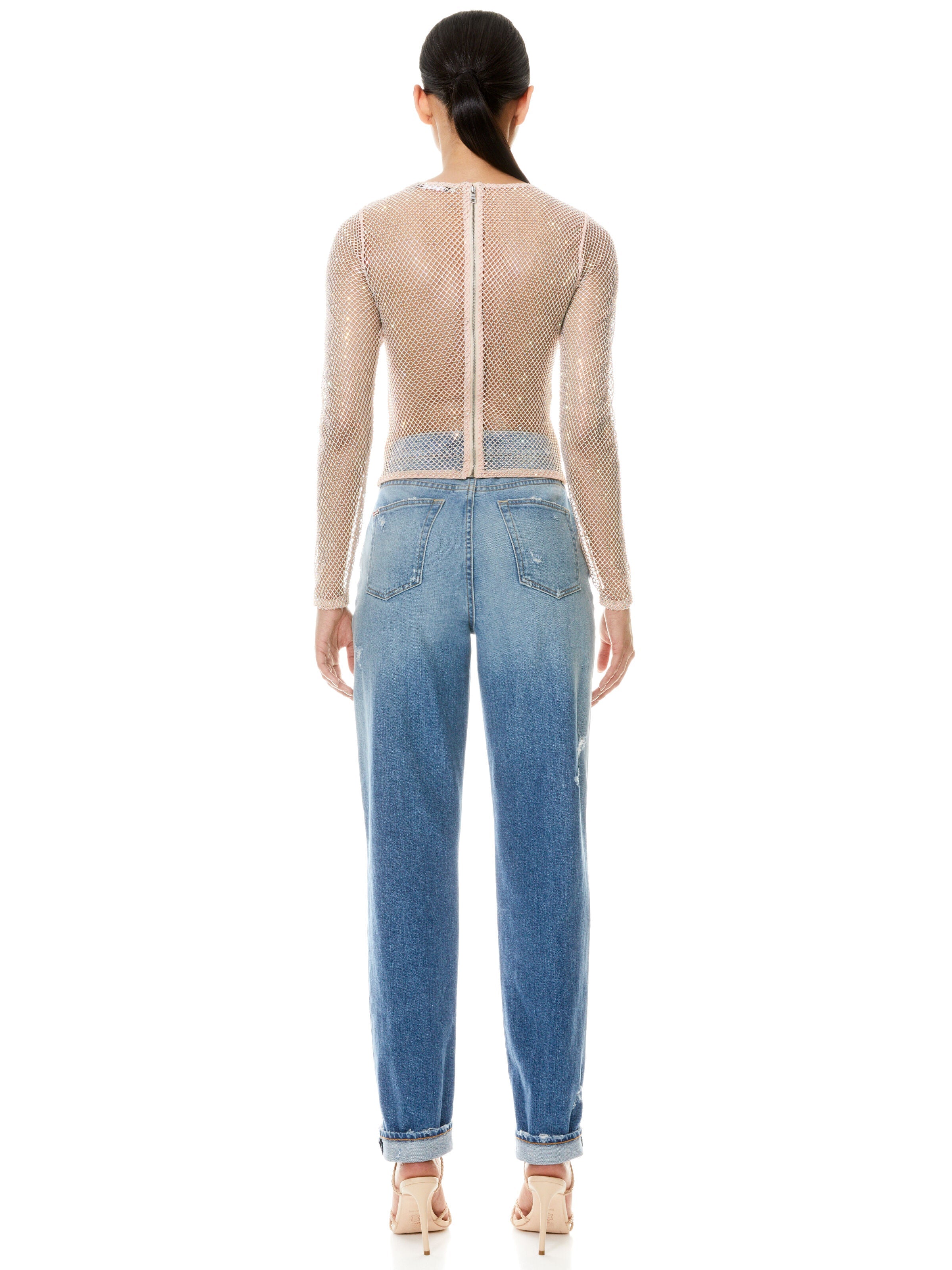 KATERINA HIGH WAIST BAGGY JEAN-BEST INTENTIONS-ALICE + OLIVIA