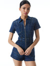 GORGEOUS DENIM ROMPER-LOVE TRAIN-ALICE + OLIVIA