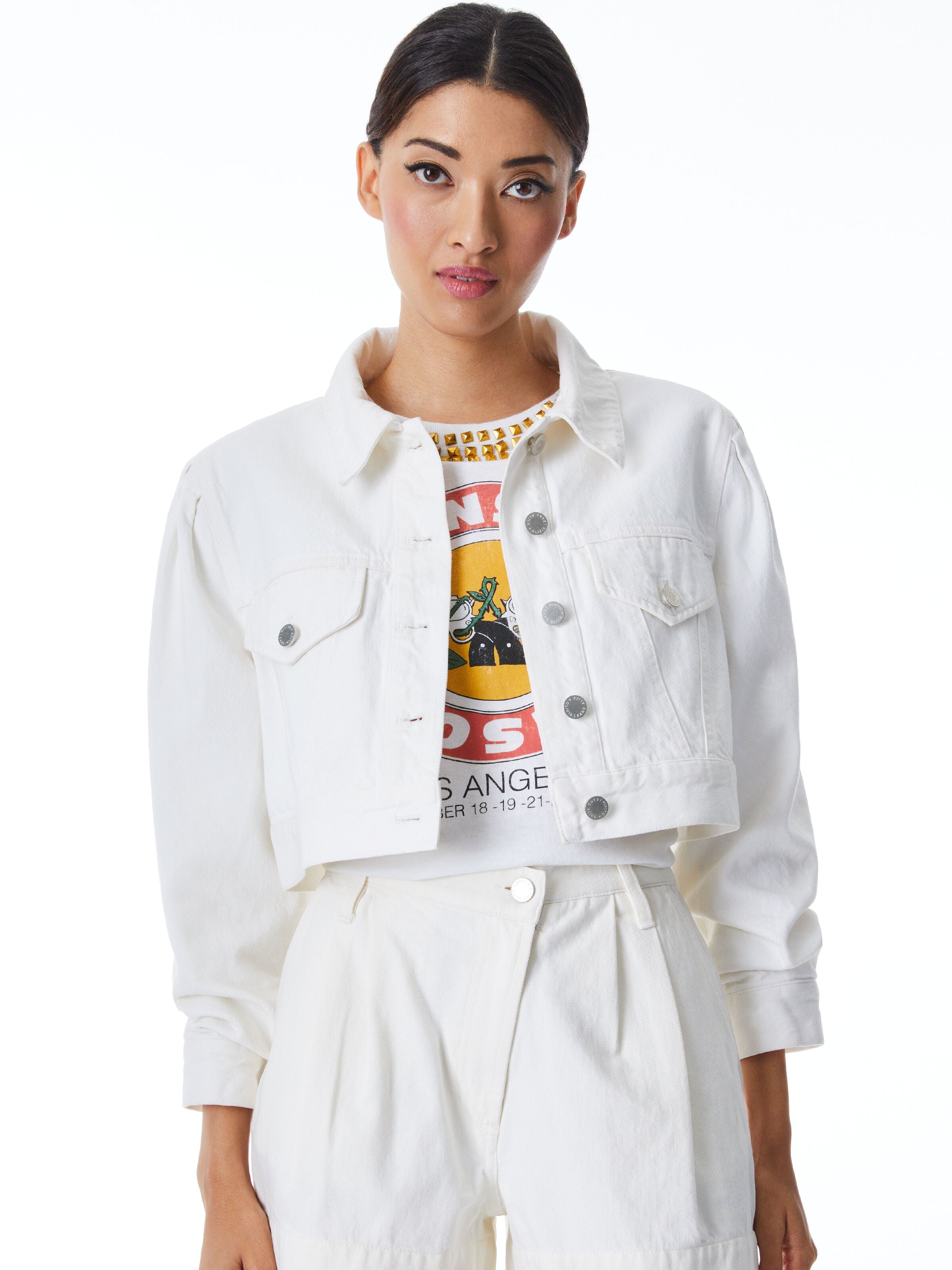 RENEE CROPPED DENIM JACKET