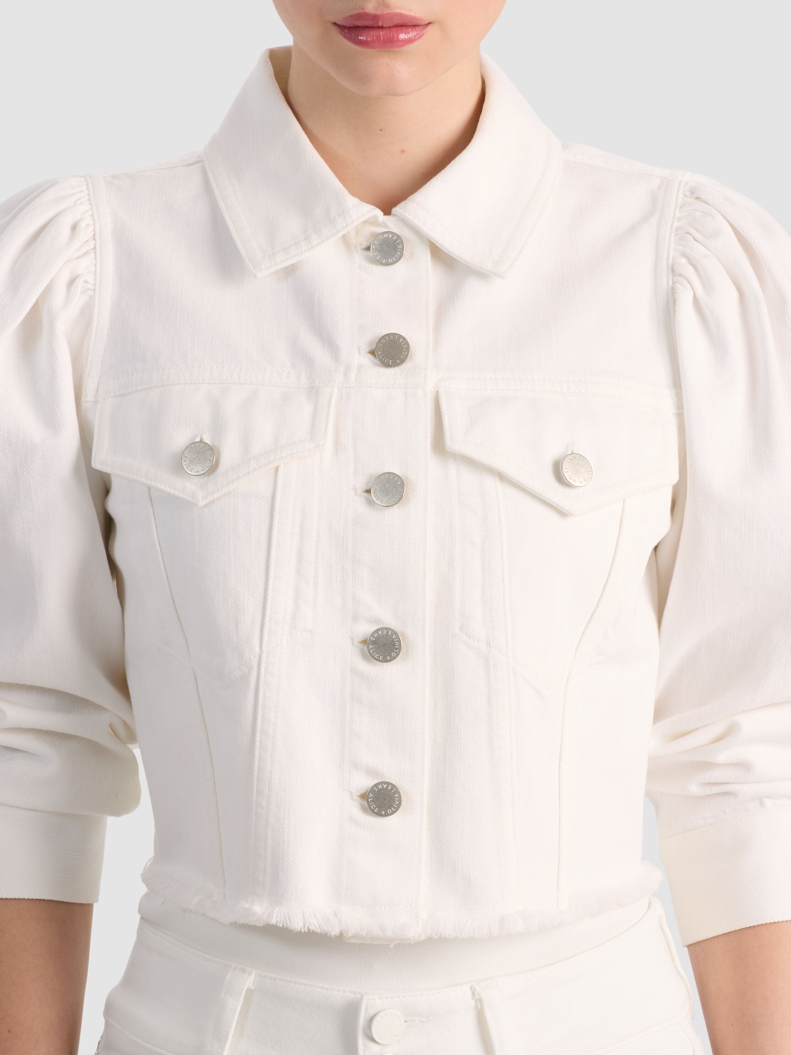 LANA DENIM JACKET-ALICE + OLIVIA