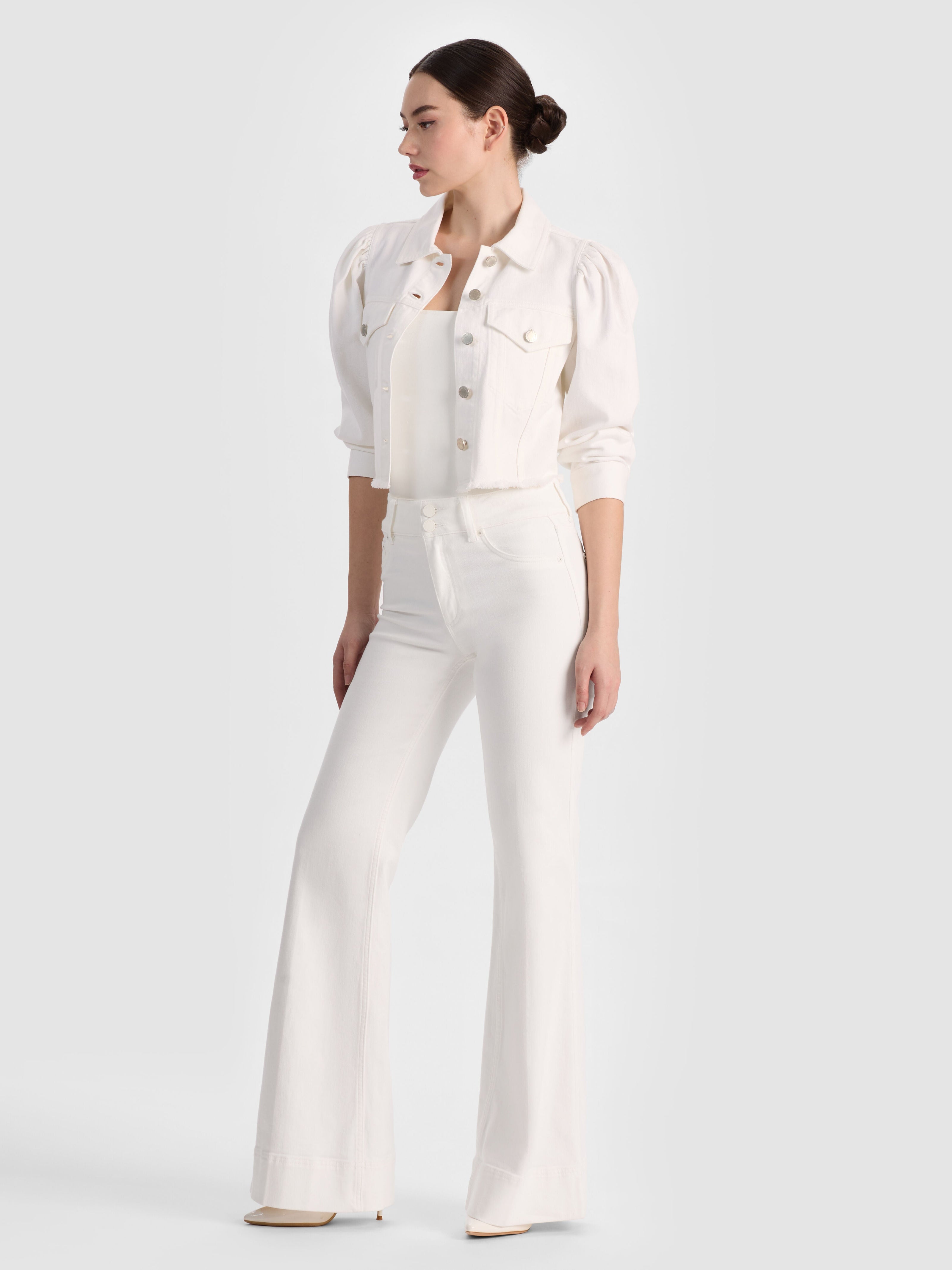 LANA DENIM JACKET-ALICE + OLIVIA