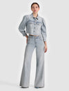 LANA DENIM JACKET-ROCKSTAR BLUE-ALICE + OLIVIA