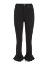 ZOE RUFFLED HEM JEANS-ALICE + OLIVIA