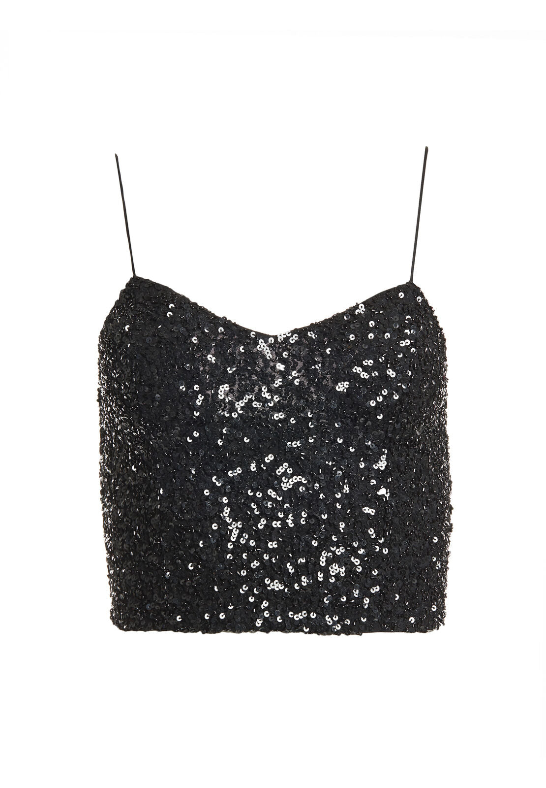 ARCHER EMBELL CROPPED CAMI-Black-ALICE + OLIVIA