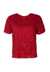 PIERA EMB SLOUCHY TEE-WATERMELON-ALICE + OLIVIA