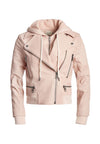 AVRIL HOOD CMB SWTSHRT LTR JKT-ALICE + OLIVIA