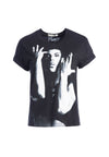 SHIRA TEE-BLACK/WHITE-ALICE + OLIVIA