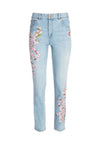 AMAZING EMBROIDERED HIGH RISE JEAN-ALICE + OLIVIA