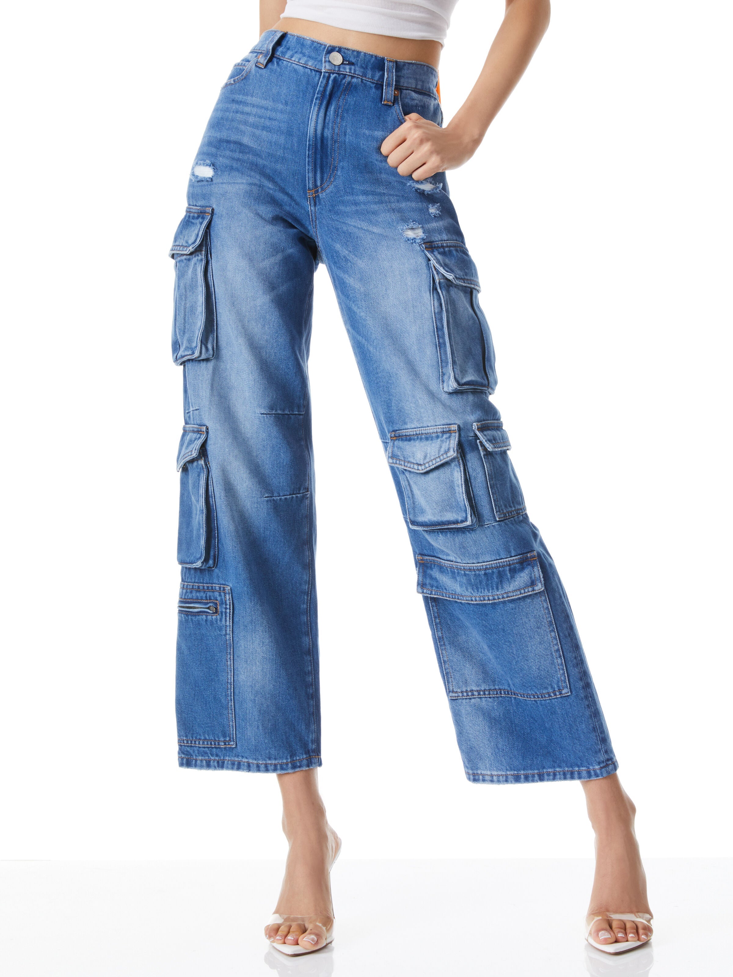 LUIS DENIM CARGO PANT