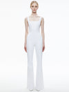 CHELS DENIM CORSET SLEEVELESS JUMPSUIT-ALICE + OLIVIA