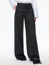 TRISH MID RISE BAGGY JEAN-ALICE + OLIVIA