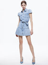 MIRANDA MINI DENIM DRESS-ALICE + OLIVIA