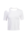 ROSLYN CUT OUT TEE-ALICE + OLIVIA