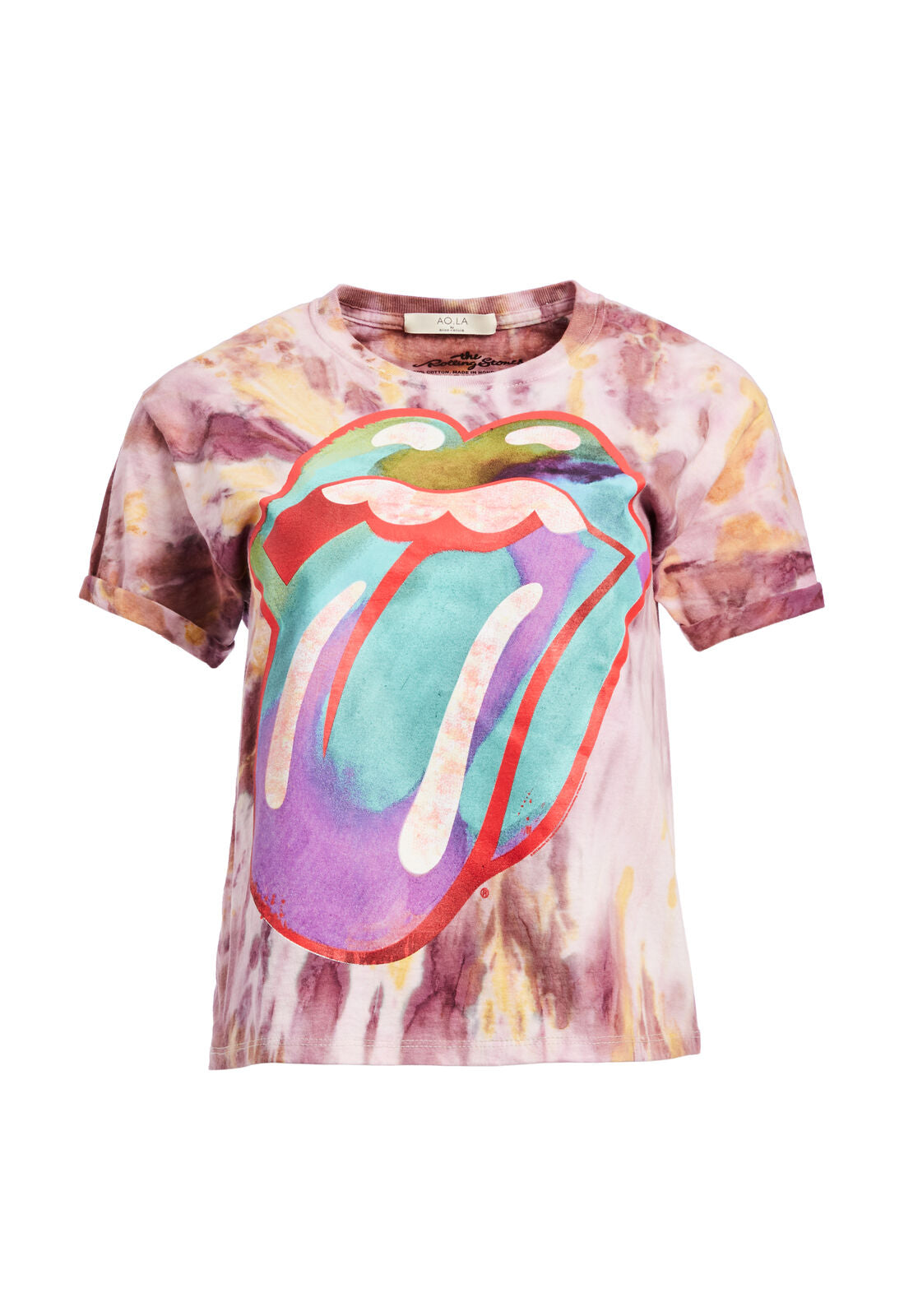 SHIRA TEE-PURPLE MULTI-ALICE + OLIVIA