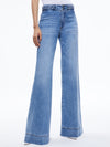 MISSY BRAIDED WAISTBAND JEAN-ALICE + OLIVIA