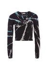 CIARA TIE DYE PULLOVER-BLACK/MULTI-ALICE + OLIVIA