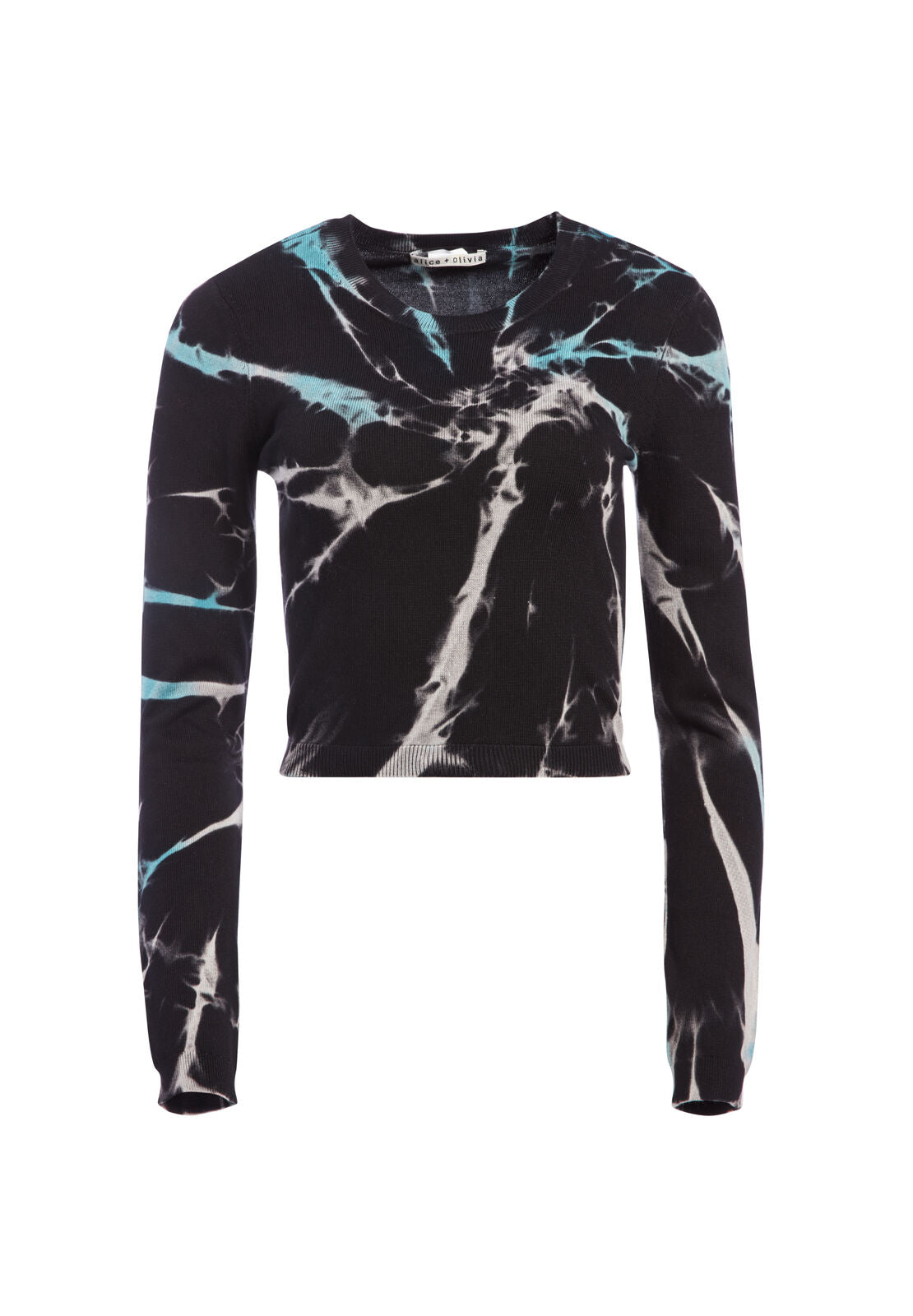 CIARA TIE DYE PULLOVER-BLACK/MULTI-ALICE + OLIVIA