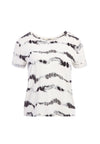 SHIRA TEE-GHOST STRIPE-ALICE + OLIVIA
