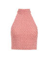 ENYA BEADED CROP TOP-ROSE-ALICE + OLIVIA