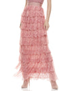 ELLA LACE TIERED MAXI GOWN SKIRT-ALICE + OLIVIA