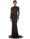 DELORA EMBELLISHED GOWN-ALICE + OLIVIA