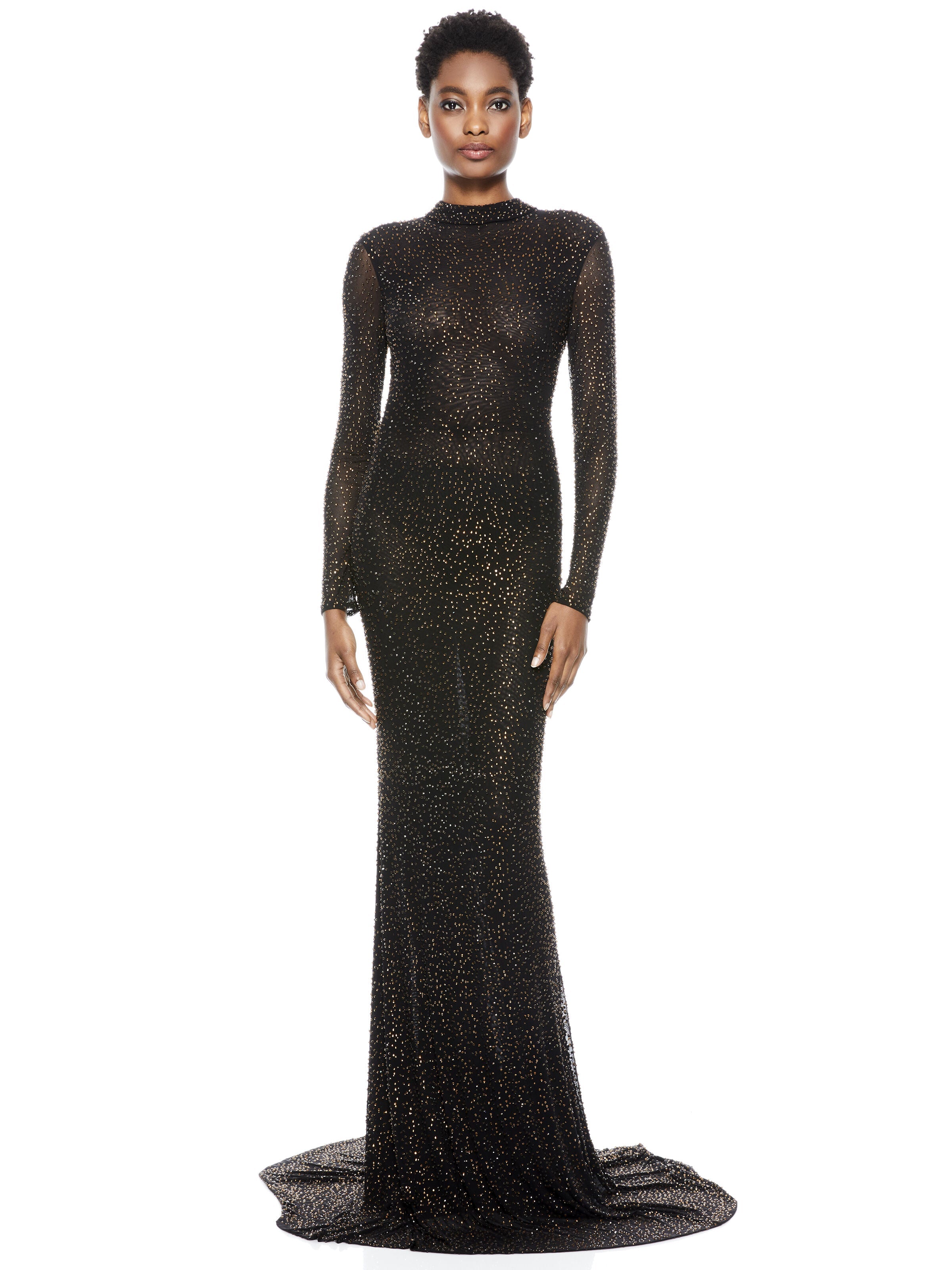 DELORA EMBELLISHED GOWN-ALICE + OLIVIA