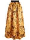 TINA EMBELLISHED BALLGOWN SKIRT-ANGELO COLLAGE SAFFRON-ALICE + OLIVIA