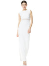 WHITLEY SLEEVELESS GOWN-OFF WHITE-ALICE + OLIVIA