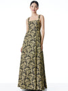 MARLA METALLIC BALL GOWN-BLACK/GOLD-ALICE + OLIVIA