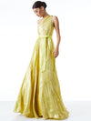 MILAN ONE SHOULDER GOWN WITH WAIST BOW-ALICE + OLIVIA