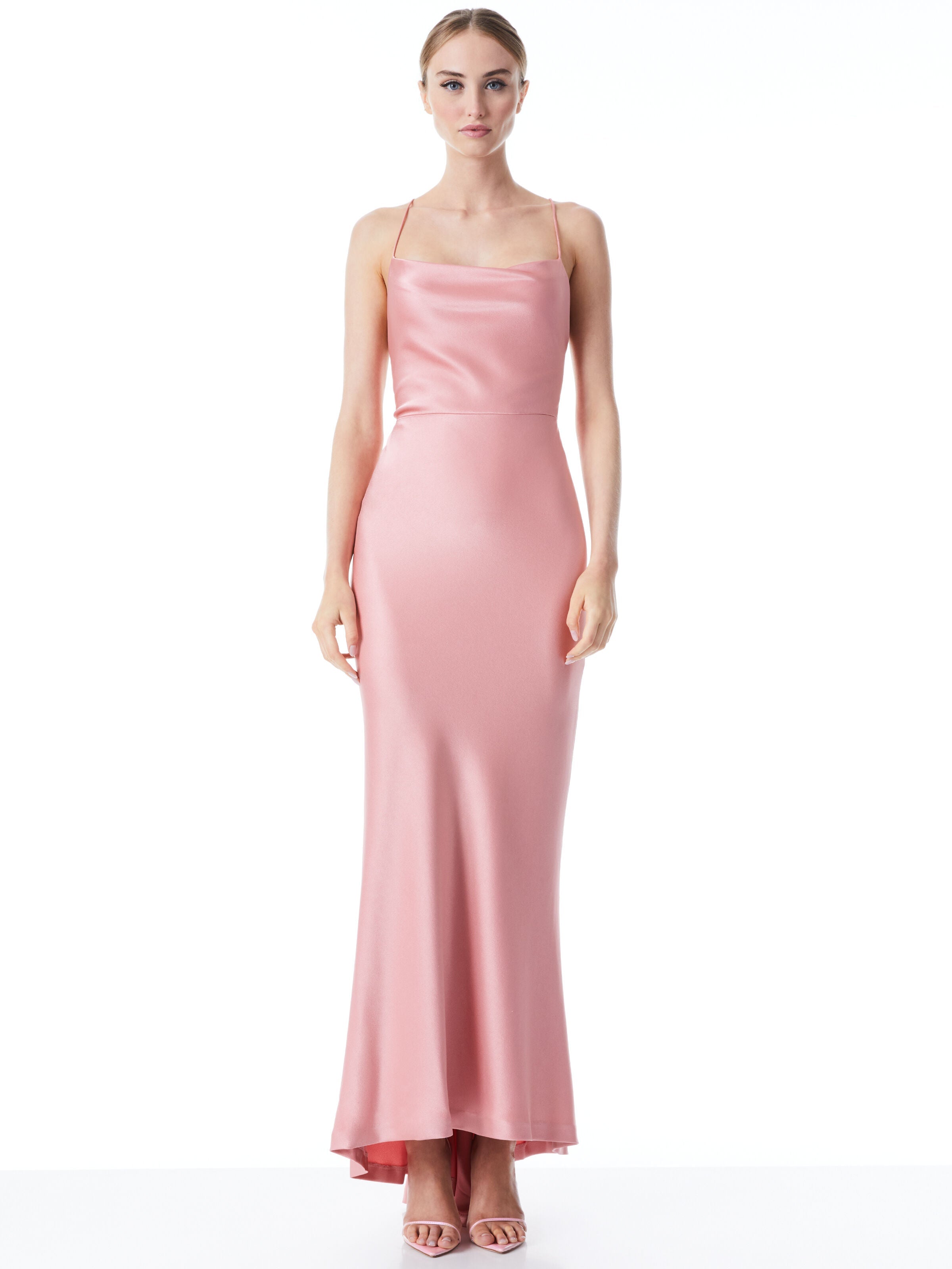 MONTANA TIE BACK GOWN-CHAMPAGNE-ALICE + OLIVIA