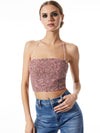 CERESI CRYSTAL EMBELLISHED HALTER NECK TOP-ALICE + OLIVIA
