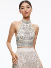 GATZ EMBELLISHED TOP-ALICE + OLIVIA