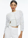 LORNA EMBELLISHED CROPPED JACKET-ALICE + OLIVIA